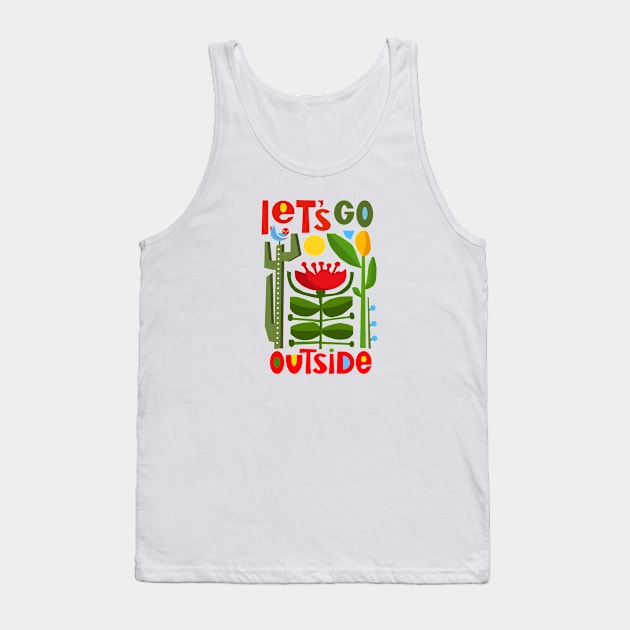 Outside Tank Top by AdrianaStore